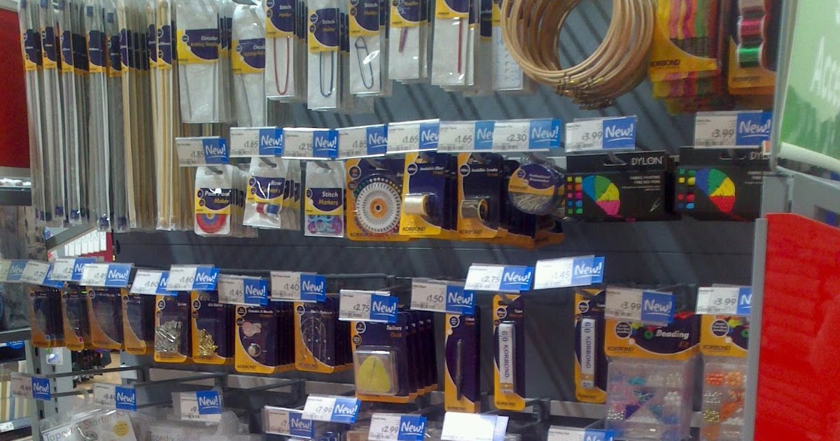 Sewing and Knitting in...Asda? CrafternoonTeas