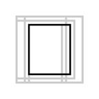 rectangle study 15, 2011, digital c-print (single edition), 40 x 40 in.