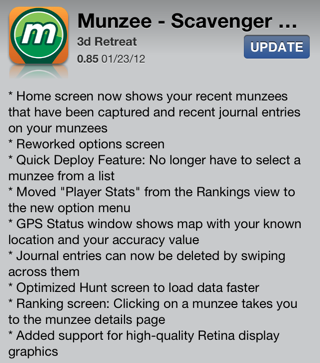 Munzee 0.85