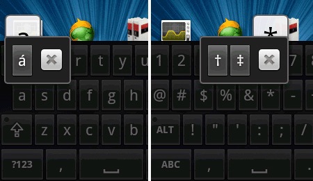 acentos y caracteres especiales en android acentos y caracteres especiales en android