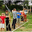 Découvri le tir à l'arc à la ferme.