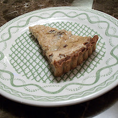 Prune and Goat Cheese Tart with Walnut Spice Crust