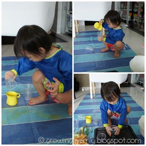 Pour, mix, pour, mix Pour, mix, pour, mix