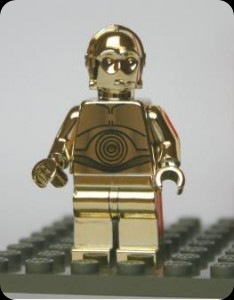 Lego C3Po Gold