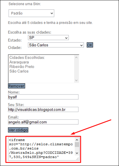 Como instalar um Widget no seu Blog -(Blogger) - Visual Dicas