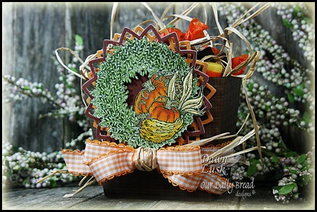 Pumpkin Wreath, Our Daily Bread designs