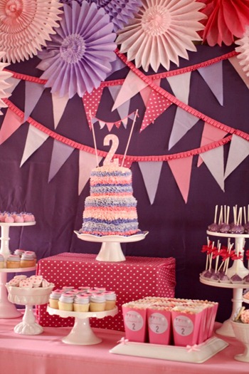 pink and purple theme