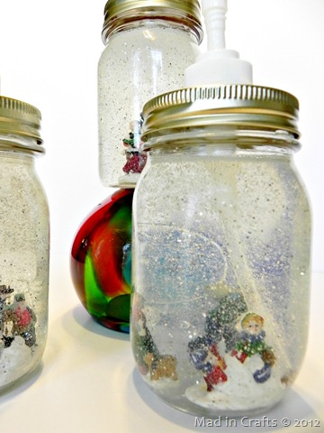 snow globe soap children