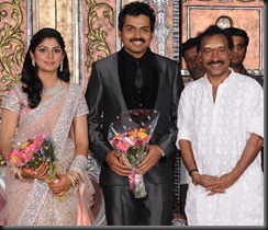 Karthi Ranjini wedding reception13