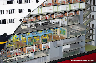 A 3D diagram of the ship