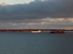 Panoramic view over Helsinki archipelago Panoramic view over Helsinki archipelago