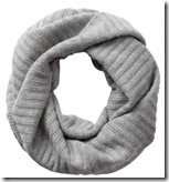Ribbed Cashmere Snood