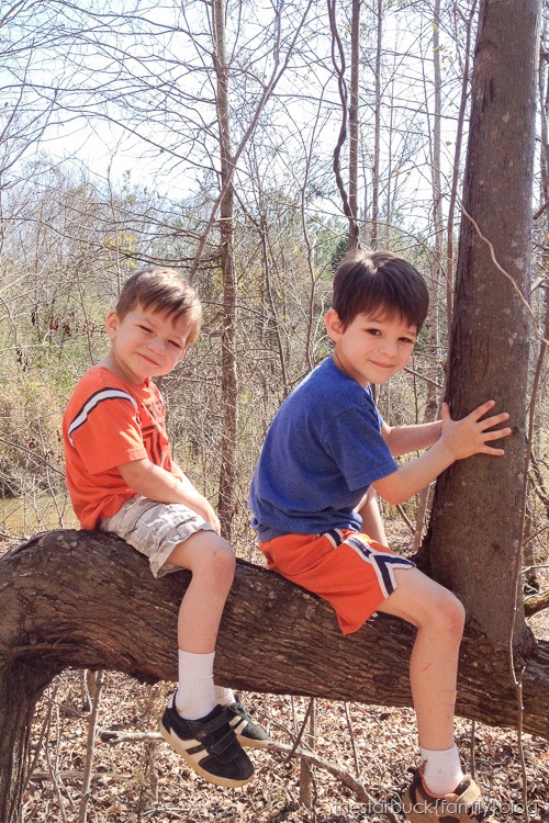Scott and Ryan on chair tree blog-1