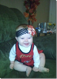 My Football fan Gracie