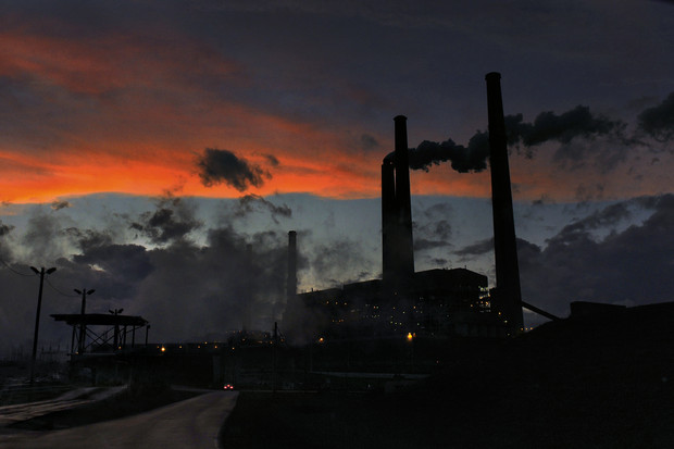The American Electric Power Co. coal burning plant in Conesville, Ohio. Michael Williamson / The Washington Post