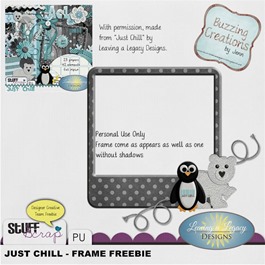 Leaving a Legacy Designs - Just Chill - Frame Freebie Preview