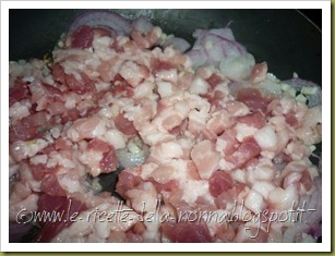 Ricciolina con pancetta fresca, aglio e cipolla di Tropea (4)