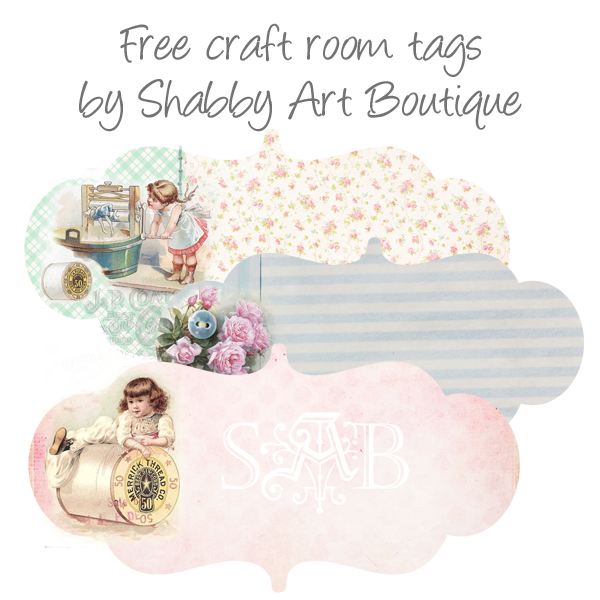 Shabby Art Boutique free tags