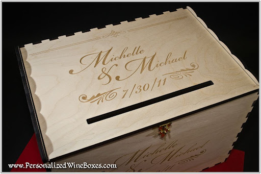 wedding card box wedding accessory personalized wedding gift money box 