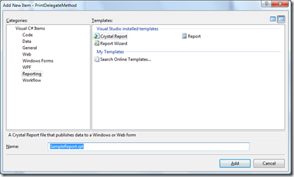 Manjuke S Blog Invoke A Custom Method When Crystal Report Viewers