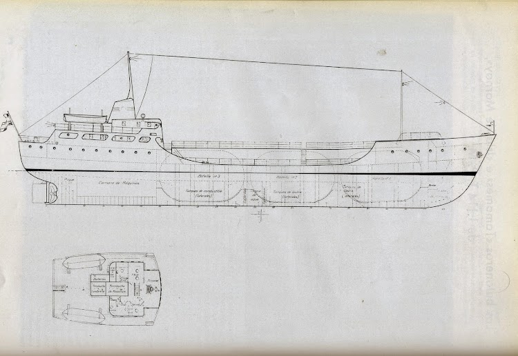 Planos del buque. Foto Ingenieria Naval. Septiembre de 1965.jpg