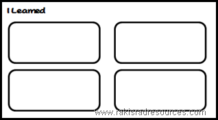 Free graphic organizer to use with a movie, unit or guest speaker - from Raki's Rad Resources.