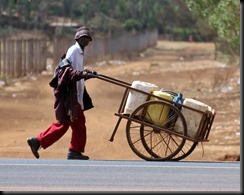 October 22, 2012 push cart