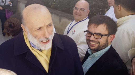 Carlo Petrini i Josep Sucarrats