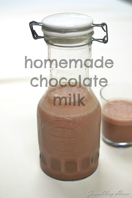 Homemade Chocolate milkV Homemade Chocolate milkV
