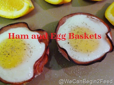 Ham and Egg Baskets