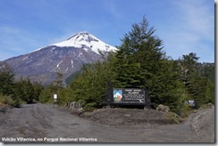 Vulcão Villarrica, no Parque Nacional