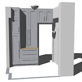 3d Design for Built-in Dressing room