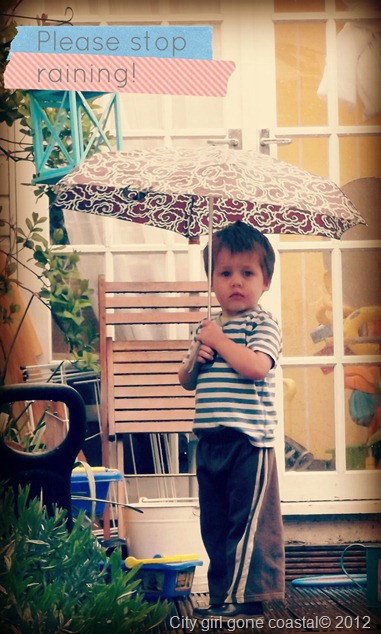its raining again