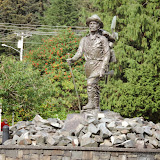 Estátua de mineiro, Sitka, Alaska, EUA