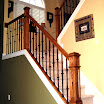 Box Newel (61/4) with Gothic Iron