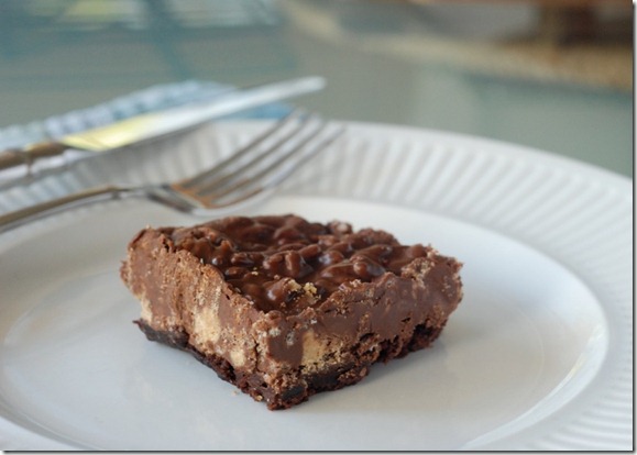 rice krispy brownie