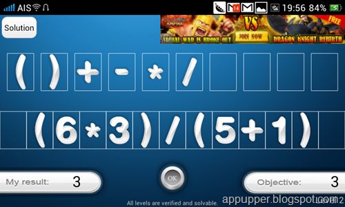 Free Download Scrambed Equation v1.3 Android Game (APK)