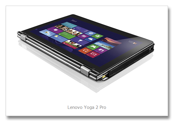 Lenovo Convertible Yoga 2 Pro