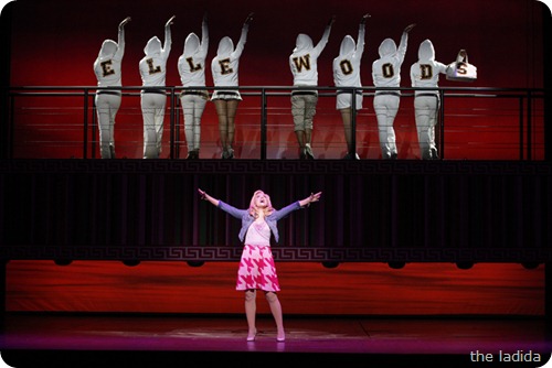 Lucy Durack as Elle in LEGALLY BLONDE (c) Jeff Busby 2
