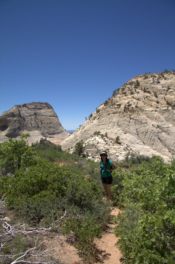 Renee on the Trail