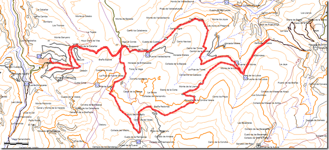 Mapa Sotres Macondiu Mapa Sotres Macondiu