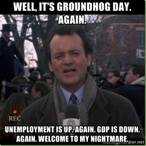 groundhog day again