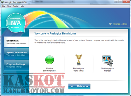Auslogics Benchtown – Mengukur Kinerja Komputer
