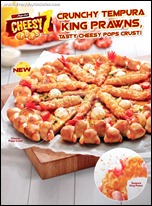 Pizza Hut Cheesy 7 Crunchy Tempure King Prawn Pizza Branded Shopping Save Money EverydayOnSales