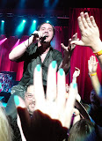 Hands.  Trish's are the ones with nail polish.