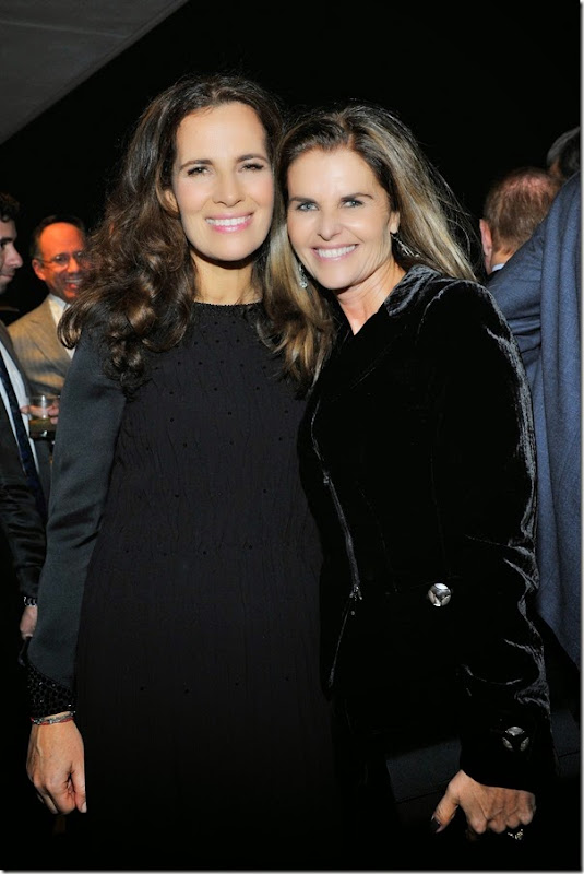 BEVERLY HILLS, CA - FEBRUARY 21:  Roberta Armani (L) and Maria Shriver attend an intimate toast to the Oscars hosted by Roberta Armani and Cate Blanchett on February 21, 2015 in Beverly Hills, California.  (Photo by Donato Sardella/Getty Images for Giorgio Armani Corporation)