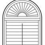 shutters and sunburst