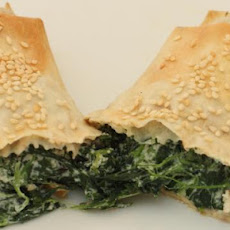 Spinach, Olive Cheese Pastries