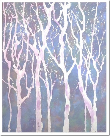 hush tree painting