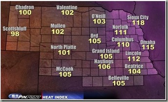 Nebraska Heat Index